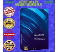 Logiciel de montage vidéo - MAGIX - VEGAS Pro 2022 - Activation à vie - Livraison rapide - PC Windows
