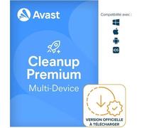 Logiciel de Nettoyage - Avast - Cleanup 2024 - 1 An - 1 Appareil - Téléchargement