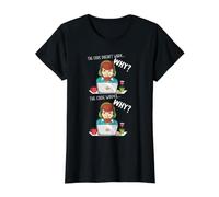 Logiciel de Programmation Amusant pour développer des blagues T-Shirt Graphique avec Valeur, Femme, Noir, L