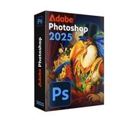 Logiciel de retouche photo - Adobe - Photoshop 2025 - Activation perpétuelle - 1 PC - Téléchargement