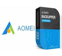 Logiciel de sauvegarde - AOMEI - Backupper Professional 2023 - 1 appareil - À vie - Windows