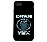 Logiciel est ma Tasse de thé Ingénieur Informatique Coque pour iPhone SE (2020) / 7/8
