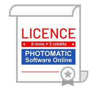 Logiciel ID STATION Photomatic Software Online - Licence de 6 mois + 5 crédits