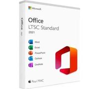 Logiciel - Microsoft - Office 2021 - Mac - Licence valide à vie - Téléchargement rapide