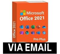 Logiciel - Microsoft - Office 2021 Professionnel Plus - 5 Licences - Téléchargement - PC
