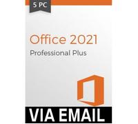 Logiciel - Microsoft - Office 2021 Professionnel Plus - 5 Licences - Téléchargement - PC