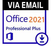 Logiciel - Microsoft - Office 2021 Professionnel Plus - 5 PC - Téléchargement - 32 et 64 bits