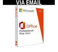 Logiciel - Microsoft - Office 2021 Professionnel Plus - 5 PC - Téléchargement - Authentique