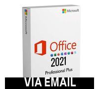 Logiciel - Microsoft - Office 2021 Professionnel Plus - 5 PC - Téléchargement - Windows 7 ou ultérieur