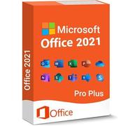 Logiciel - Microsoft - Office Famille et Etudiant 2021 - Clé licence à télécharger - PC - 32 et 64 bits