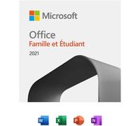 Logiciel Microsoft Office Famille et Etudiant 2021 VERSION BOITE / A VIE