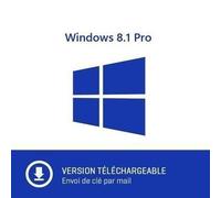 Logiciel - Microsoft - Windows 8.1 Pro - Version téléchargeable - 32 & 64 bits - Multilingue