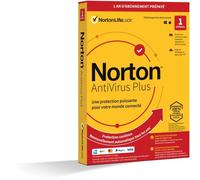 Logiciel Norton Lifelock Antivirus Plus 2Go 1 Poste Version Boite Physique