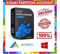 Logiciels - AOMEI - Partition Assistant Technician 9 - Valable à VIE - 2PC WINDOWS - A télécharger