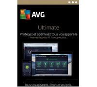 Logiciels de sécurité - AVG - Ultimate 2024 - 10 Appareils - Abonnement 3 ans - Téléchargement