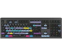 Logickeyboard ASTRA 2 Clavier USB AZERTY Anglais Noir (LKB-RESB-A2M-FR)
