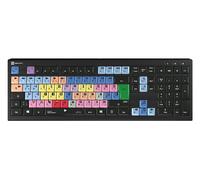 Logickeyboard Avid Media Composer - Standard - filaire - USB - QWERTY - aluminium