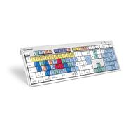 Logickeyboard LKB-CBASE-CWMU-DE - Standard - Câblé - USB - Commutateur mécanique - QWERTZ - Multifonctions Logickeyboard