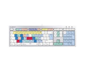 Logickeyboard LKB-CBASE-CWMU-UK Clavier USB QWERTY Anglais Britannique Multicolore - Claviers (Standard, avec Fil, USB, Clavier mécanique, QWERTY, Multicolore)