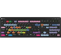 Logickeyboard LKB-FLS-A2PC-UK Clavier USB QWERTY UK Anglais Noir (LKB-FLS-A2PC-UK)