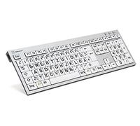 Logickeyboard LKB-LPRNTBW-AJPU-DE - Standard - Verkabelt - USB - QWERTZ - Mehrfarbig