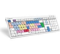 Logickeyboard LKB-MCOM4-CWMU-DE - Pleine taille (100%) - filaire - USB - Commutateur mécanique - QWERTZ - Multicolore