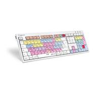 Logickeyboard LKB-PT-CWMU-DE - Standard - filaire - USB - Commutateur mécanique - QWERTZ - Multicolore