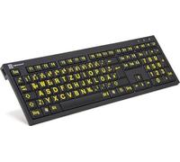 LogicKeyboard XL Print PC Slim Line NERO