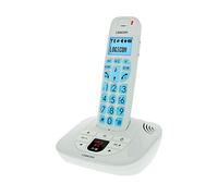 Logicom Confort 155T Téléphone fixe Sans Fil avec Répondeur Blanc