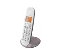Logicom Iloa 150 - Téléphone sans fil avec ID d'appelant - DECT\GAP - (conférence) à trois capacité d'appel - taupe