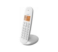 Logicom Iloa 155T - Téléphone sans fil - système de répondeur avec ID d'appelant - DECT\GAP - (conférence) à trois capacité d'appel - blanc