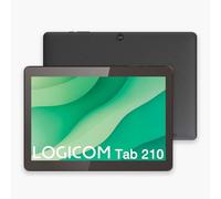 Logicom -Tab 210 - Tablette Android 15-10.1 Pouces - HD IPS - 4 Go RAM - 64 Go + 512 Go - WiFi 6 - Octa-Core - USB C - Caméras 5MP et 2MP - Batterie 5000mAh