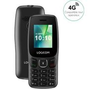 Logicom Téléphone portable basique Posh 405 – 4G 1,77'' Double SIM Bluetooth Noir