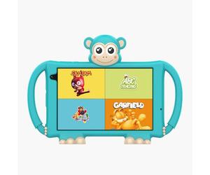 Logikids Buddy - Tablette Enfant - 8" - 3 a 8 Ans - Android 15 - WiFi 6-4 Go RAM - 64 Go + 256 Go - Éducative et Ludique avec Coque Silicone - Contrôle Parental - Kidjo 6 Mois Offerts