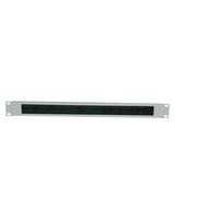 LogiLink Passe-câble avec brosse LogiLight 48,3 cm (19") 1HE Gris