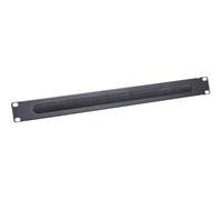 LogiLink Passe-câble LogiLight 48,3 cm (19") 1HE avec inserts à brosses Noir