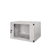 LOGILIGHT 48,3 cm Non monté Armoire Murale 1 pièce 6HE (540 x 450 mm), Gris Clair