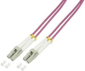 LogiLight Câble OM4 50/125µ Patch Fibre de Verre LC à LC 2,0 m