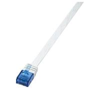 LogiLink 0.25m Cat6 U/UTP RJ45 câble de réseau Blanc 0,25 m U/UTP (UTP)