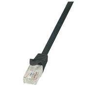 Logilink câble réseau (rj45) cat6 u utp noir 0,50m gmbh cp2023u
