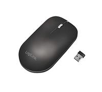 LogiLink 068955 Souris sans fil 2,4 GHz 1000dpi Noir Noir