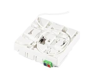 Logilink 071627 Boîte de Terminaison Optique FTTH 1x LCD/APC avec Câble de Connexion 30m Beige