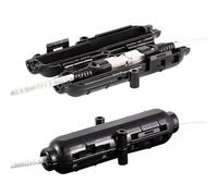 Logilink 072037 Coque extérieure IP54 ignifuge pour rallonges et connexions câbles Noir