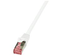 LogiLink 1.5m Cat.6 S/FTP câble de réseau Blanc 1,5 m Cat6 S/FTP (S-STP)
