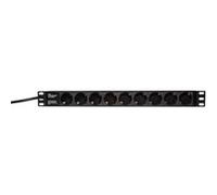 Logilink 19 steckdosenleiste, 9-fach, ohne schalter,schwarz pdu9c01 Incolore G