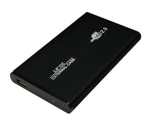 LogiLink 2,5'' IDE HDD Enclosure USB 2.0 - Boitier externe - 2.5" - ATA - USB 2.0 - noir