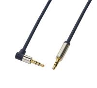 LogiLink 3.5mm - 3.5mm 0.5m câble audio 0,5 m 3,5mm Bleu