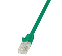 LogiLink 3m Cat.5e U/UTP câble de réseau Vert Cat5e U/UTP (UTP)