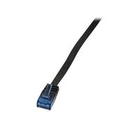 LogiLink 3m Cat6 U/UTP RJ45 câble de réseau Noir U/UTP (UTP)