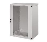 Logilink 48,30cm (19") Wandverteiler, Einteilig, 15 He, Lichtgrau (ral7035), 1,2 Mm Stahl, Unmontiert, Pulverbeschichteter - 1 St?ck (w15f64g)